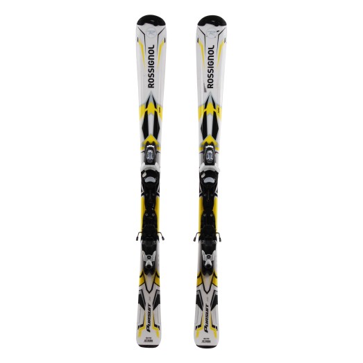  Rossignol Junior Pursuit Junior ski yellow white + bindings