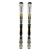  Rossignol Junior Pursuit Junior Ski gelb weiß + Bindungen