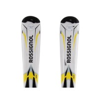  Rossignol Junior Pursuit Junior Ski gelb weiß + Bindungen