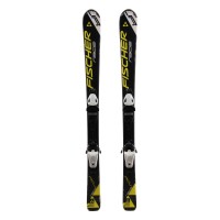  Junior ski Fischer RC4 Race Yellow / Black + bindings