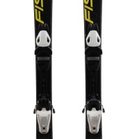  Sci junior Fischer RC4 Race Giallo / Nero + attacchi