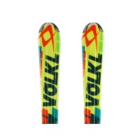  Junior Sci Volkl Racetiger SL Giallo Verde + attacchi