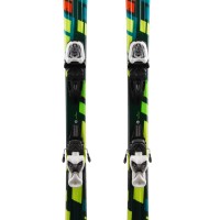  Junior Ski Volkl Racetiger SL Amarilla verde + fijaciones