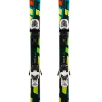  Junior Sci Volkl Racetiger SL Giallo Verde + attacchi
