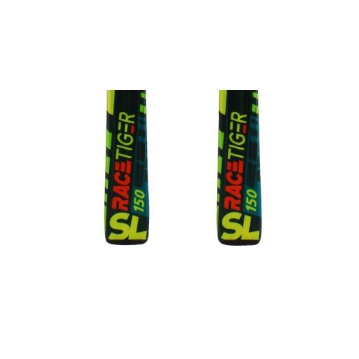  Junior Ski Volkl Racetiger SL Yellow Green + bindings
