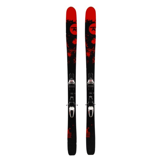 Ocasión de esquí Rossignol SIN 7 negro rojo - Fijaciones
