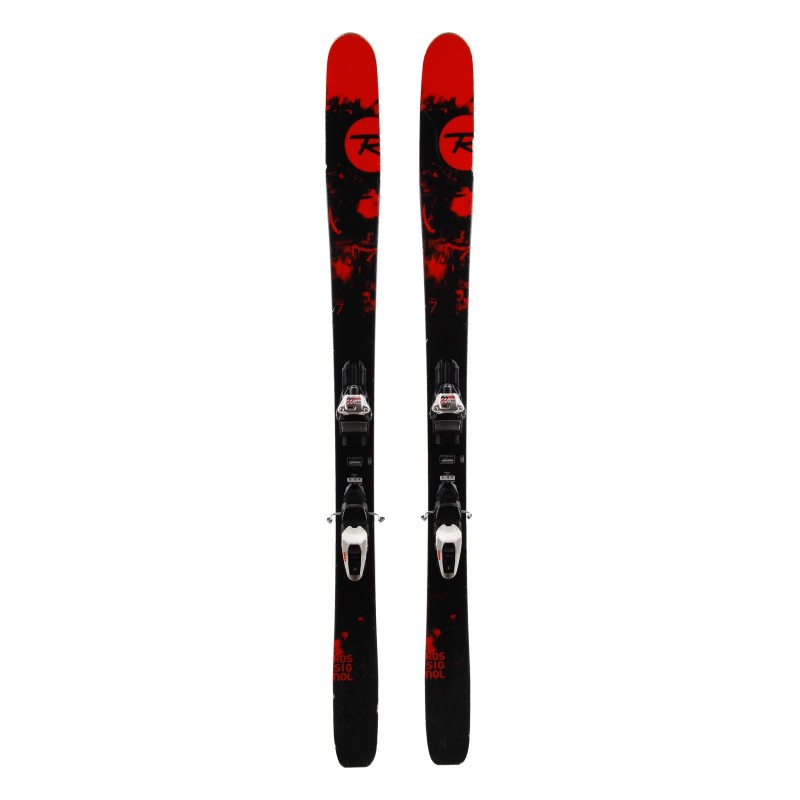  Esquí Rossignol SIN 7 negro Rojo 2nd opción + fijaciones