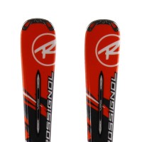  Rossignol Zenith ZX 3D Carbon Ski Gray orange + bindings