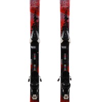  Junior Ski Salomon Qmax Jr Red + Bindings