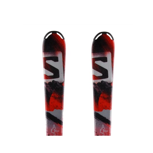  Junior Sci Salomon Qmax Jr Rosso + attacchi