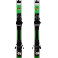  Ski Junior Junior Head Supershape verde / amarillo + fijaciones