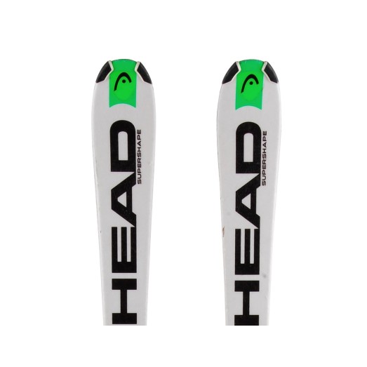 Ski occasion junior Head Supershape Qualité A + fixations