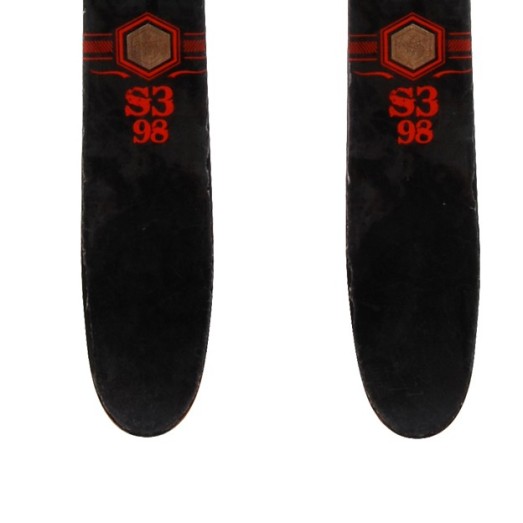  Ski verwendet Rossignol S3. 98 + Bindungen