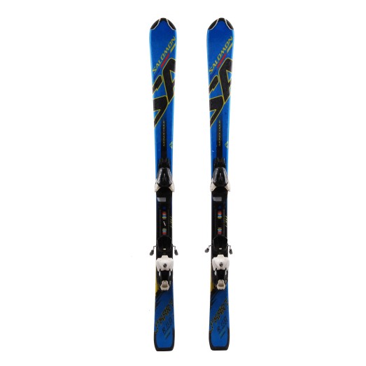  Sci junior Salomon Jr Kart blu + attacchi