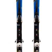  Esquí junior Salomon Jr Kart blue + Encuadernaciones