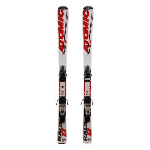 Junior ski Atomic race White 6/7/8/9/10 + bindings