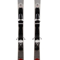  Dynastar CR 72 blanco rojo usado esquí + fijaciones