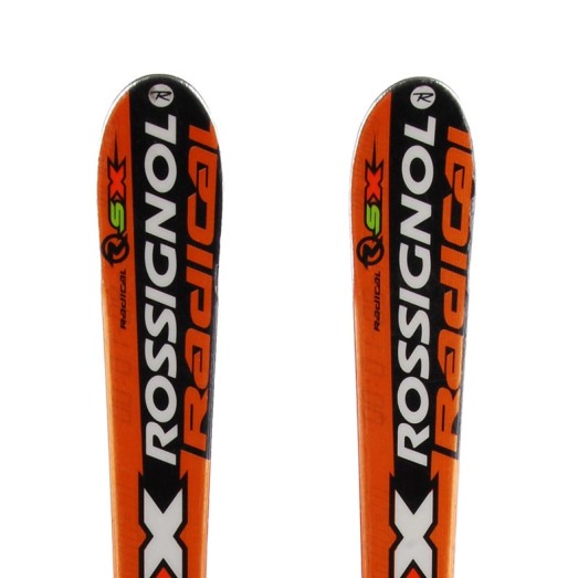  Rossignol Radical SX orange junior ski + bindings