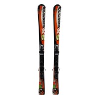 Rossignol SX Radical Racing junior ski white / orange + bindings