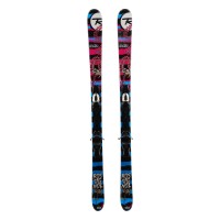  Rossignol Spray esquí rosa azul + fijaciones