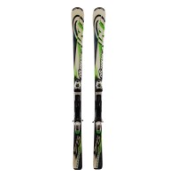  Ski Nordica Transfire 75 grün weiß + Bindungen