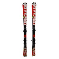  Junior ski Atomic race 7/8 Interski weiß rot + Bindung