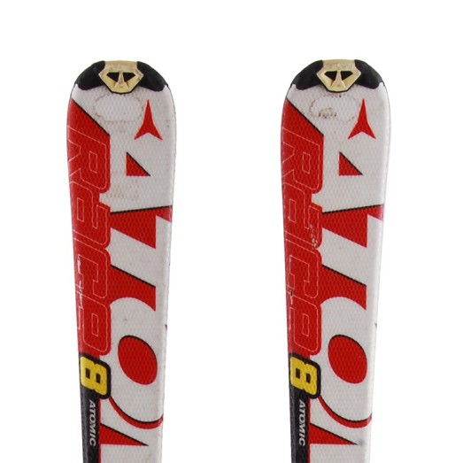 Ski occasion junior Atomic race 7/8/9/10 Qualité B + fixations