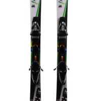  esquí utilizado Fischer XTR Motive 80 negro verde + fijaciones