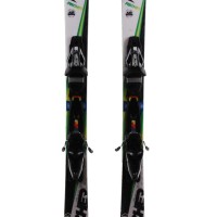  Ski verwendet Fischer XTR Motiv 80 schwarz grün + Bindungen