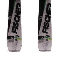  Ski verwendet Fischer XTR Motiv 80 schwarz grün + Bindungen
