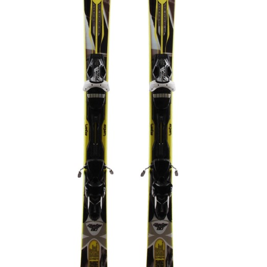  Used Ski Wedze Xlander 80 gray yellow + bindings