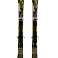  Gebrauchte Ski Wedze Xlander 80 grau gelb + Bindungen