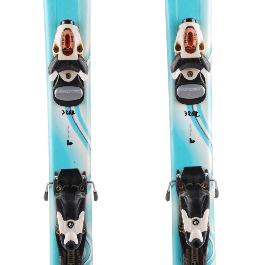  Junior Rossignol Kidi die Kuh blau + Bindungen