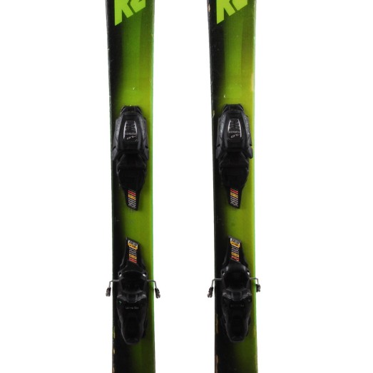  Junior Ski K2 JUVY lila orange + Bindungen