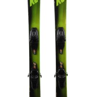  Junior Ski K2 JUVY lila orange + Bindungen