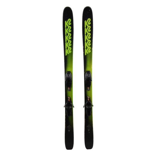  Sci junior K2 JUVY viola arancio + attacchi