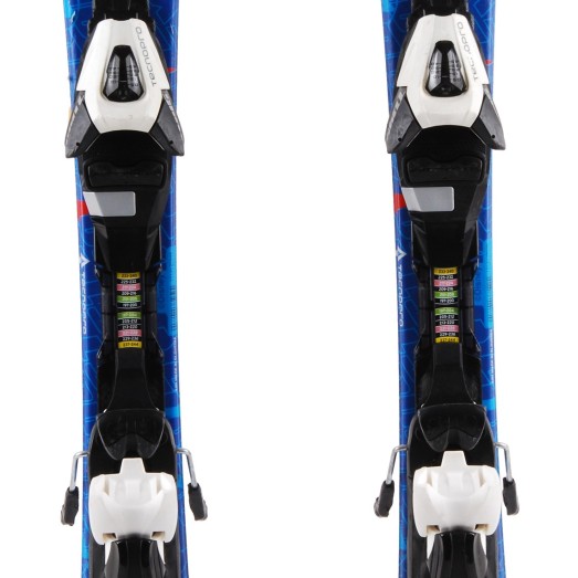 Used junior ski Tecnopro planes + bindings