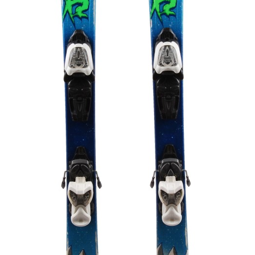 Gebrauchte Ski Junior K2 Indy Yeti + Bindungen