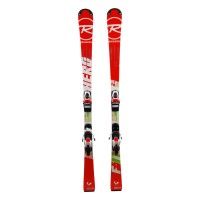 Ski occasion junior Rossignol hero FIS SL pro Qualité B + fixations