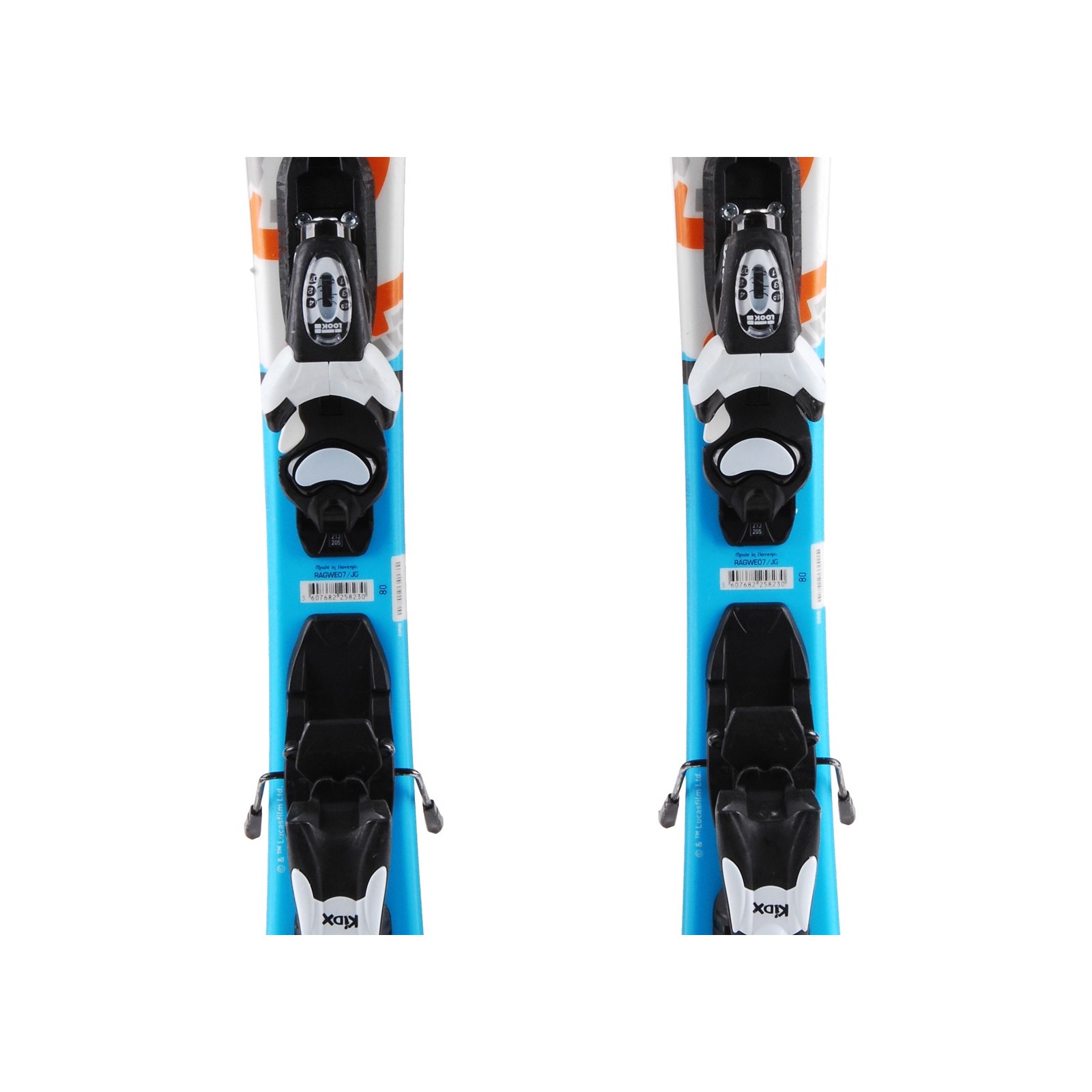 Rossignol Star Wars Baby junior used ski + bindings