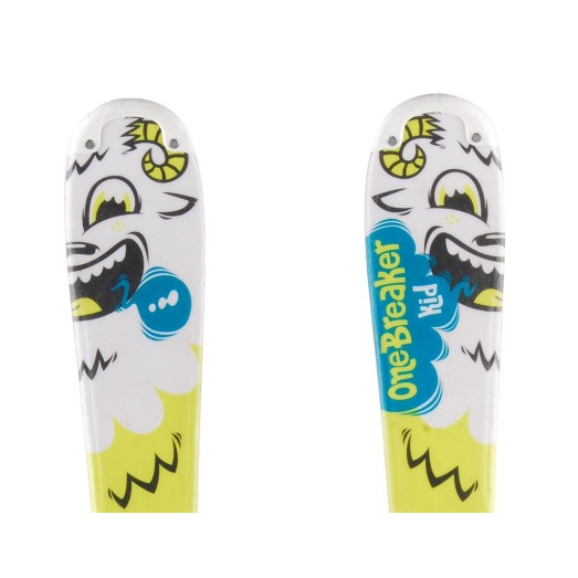  Junior sci Wedze Onebreaker bambini lupi verde + attacchi