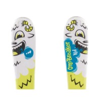  Junior sci Wedze Onebreaker bambini lupi verde + attacchi