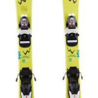  Junior ski Wedze Onebreaker kids wolves green + bindings