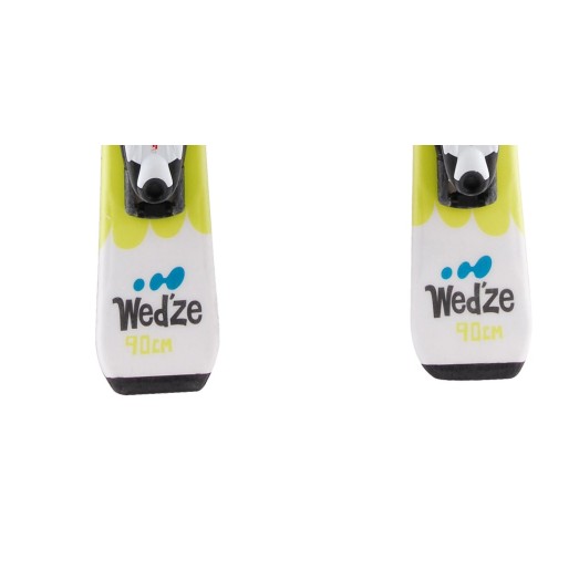  Junior sci Wedze Onebreaker bambini lupi verde + attacchi