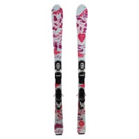 Ski occasion Junior Wedze Starliner Girly Qualité A + fixations