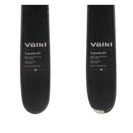 Ski Volkl Transfer 81 occasion Qualité B  + fixations