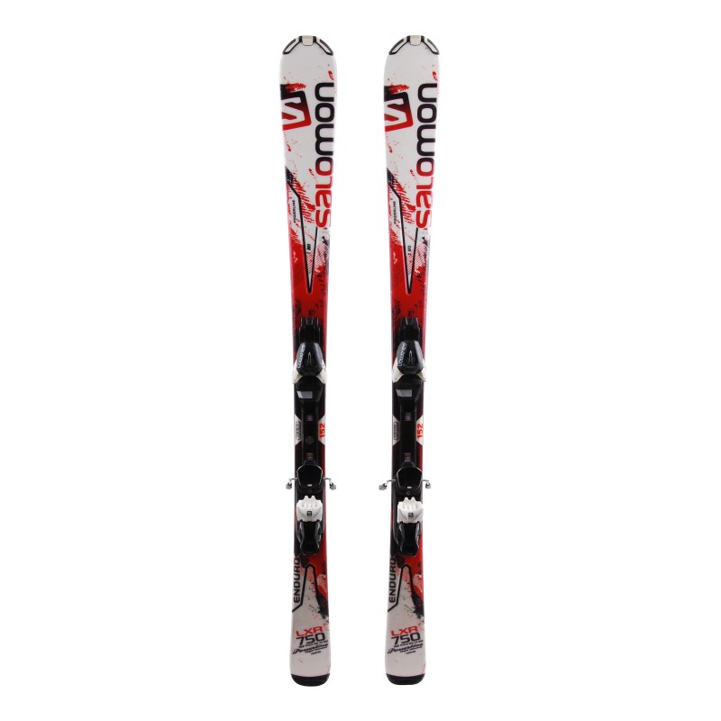 Ocasión de esquí Salomon Enduro LXR 750 - fijaciones