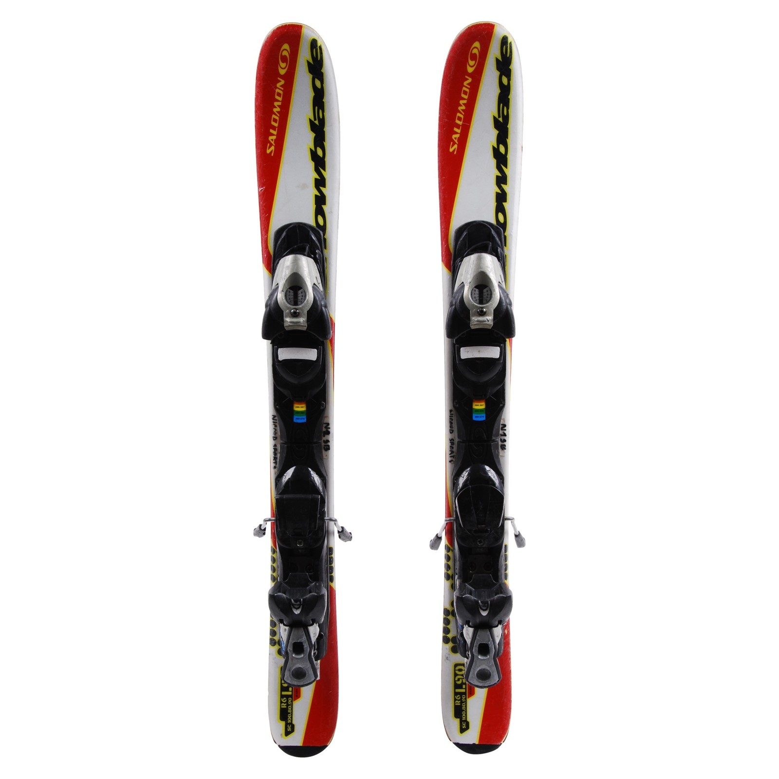 BUZZ Atom Urban 99 cm Skis inc Release Binding mini ski blades SNOWBLADE 2024/25 BUZZ Atom Urban 99 cm Skis inc Release Binding mini ski blades SNOWBLADE 2024/25