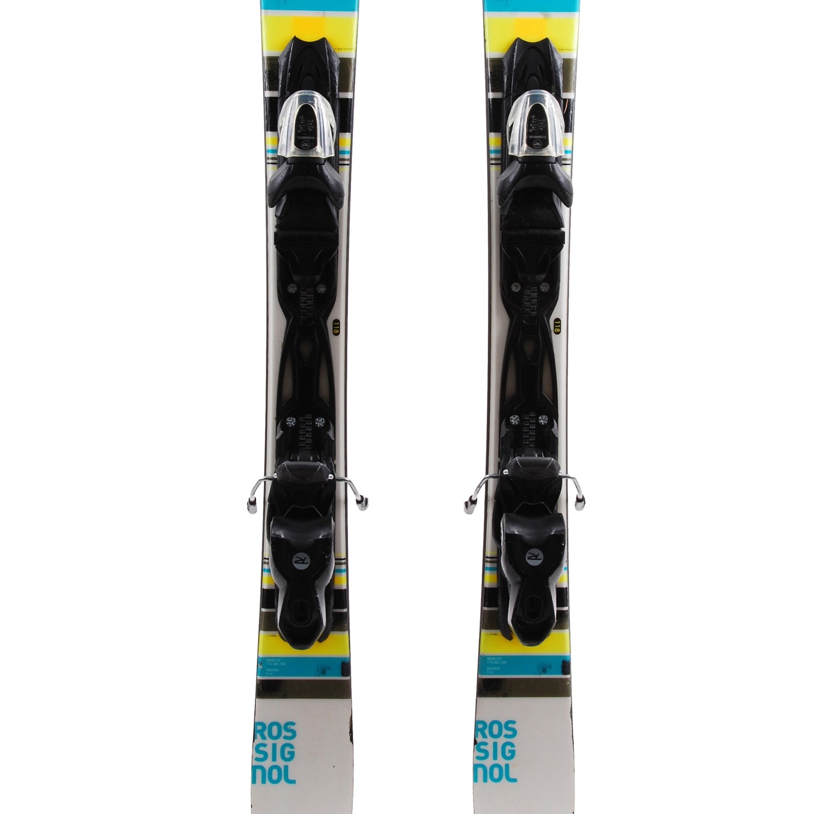 Mini Ski Rossignol Scratch Free ZB + bindings