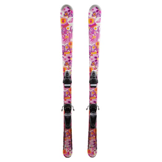  Junior esquí Roxy rosa + fijaciones